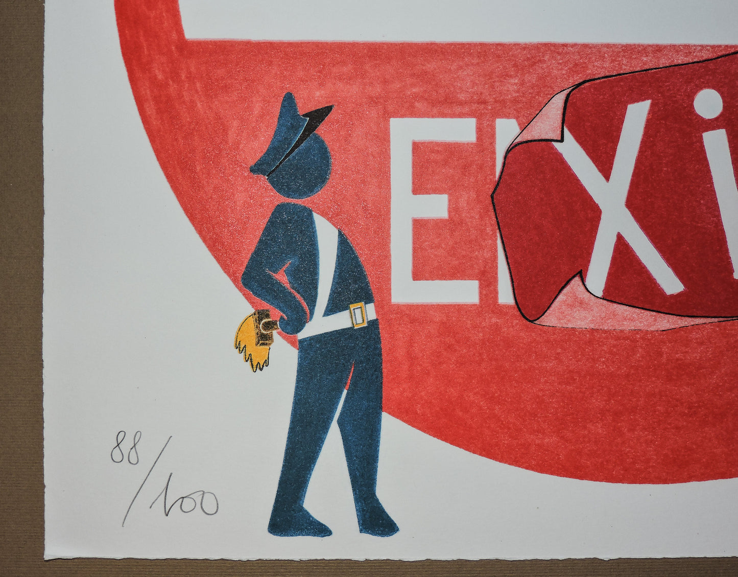Do Not Exit - Litografia