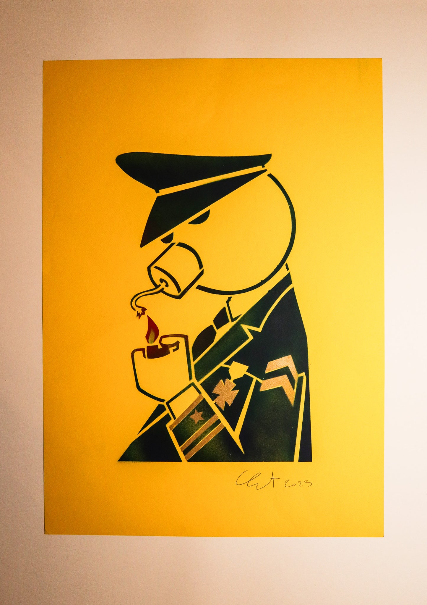 Mr. Boom - Stencil